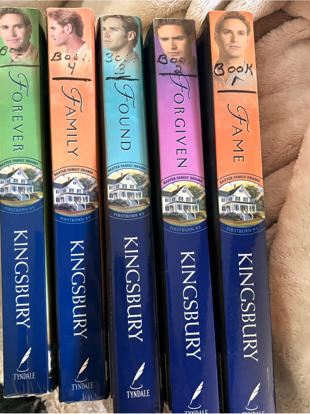 Baxter Family Drama Paperback Book Set (5 books)